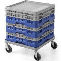 Košarica za perilicu posuđa CAMBRO Camrack 50x50cm - siva