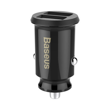 Mini auto punjač za 2x USB...