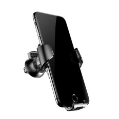Gravitational car handle on a checkered raw 4-6 '' gravity car mount black