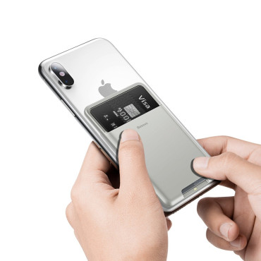 Self-adhesive phone case...