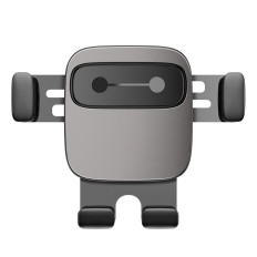 Βαρύτητα κάτοχος αυτοκινήτου σε ένα καρό τηλέφωνο. Κύβος μαύρος