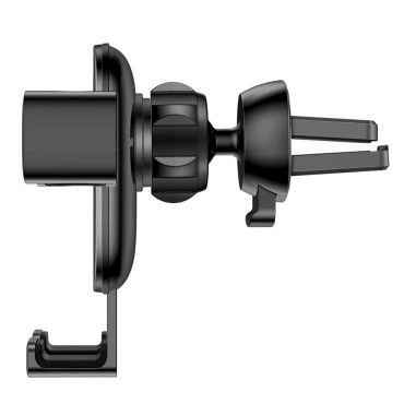 Suporte de carro gravitacional em um telefone xadrez. Cubo preto