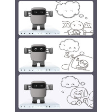 Gravitational bilholder på en rutetelefon. Cube Black