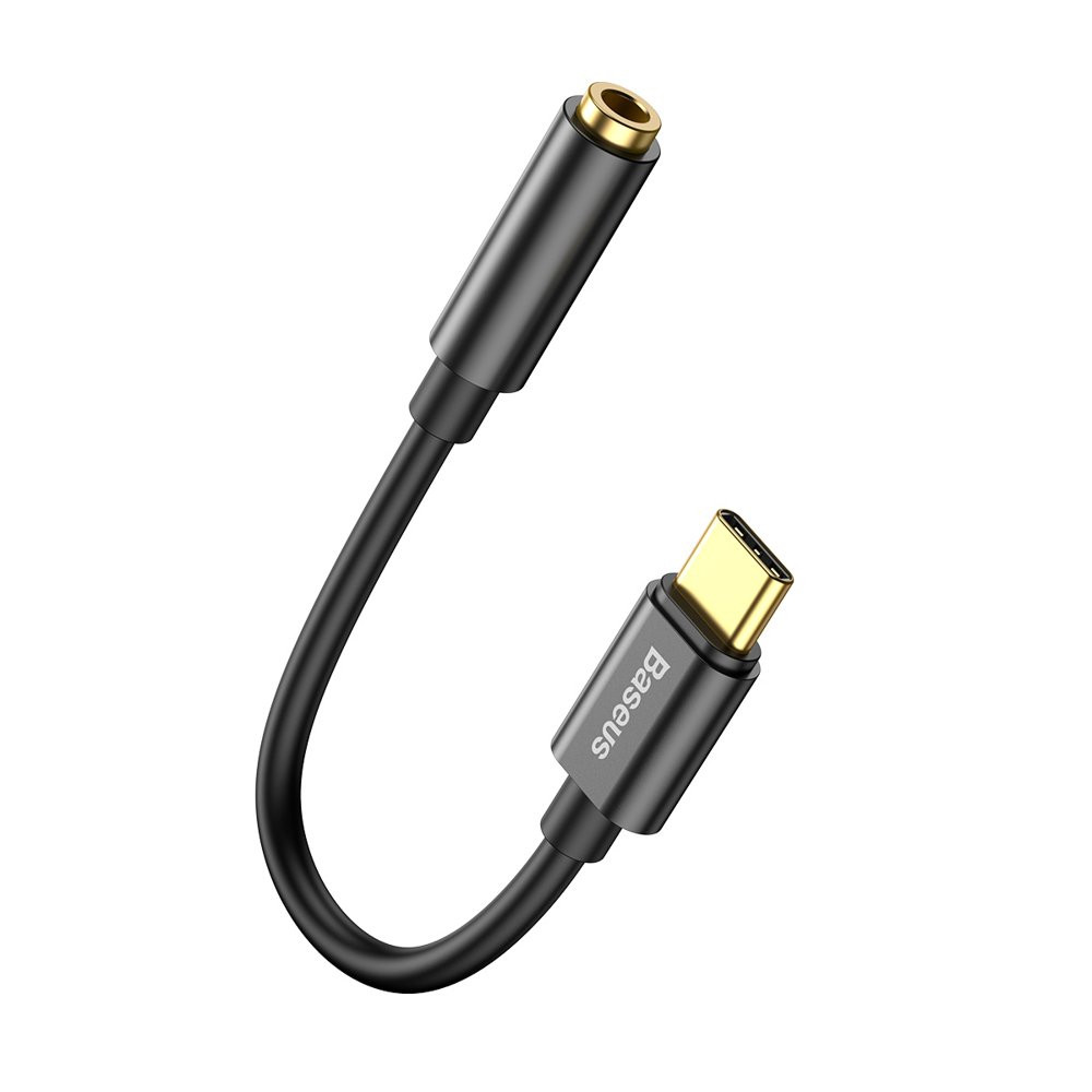 Adapter za slušalice L54 s USB-C na priključnicu Audio utičnicu 3.5mm DAC crno