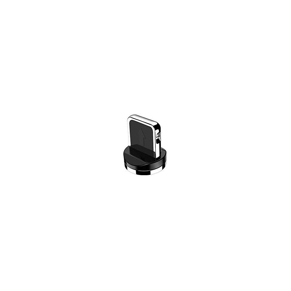 Endstecker für Magnetkabel iPhone Blitz Silber
