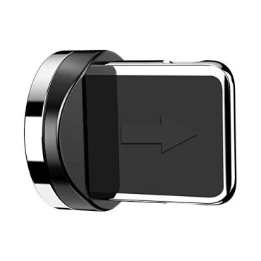 Endstecker für Magnetkabel iPhone Blitz Silber