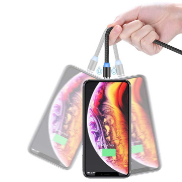 Končni čep za magnetni kabel iPhone Strel Silver