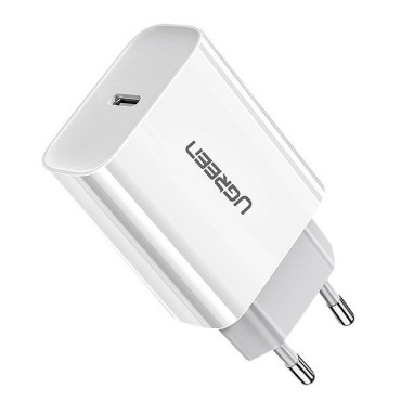 Nätverkslastare Power Delivery 3.0 Snabbladdning 4.0+ 20W 3A vit