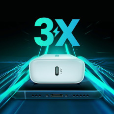Nätverkslastare Power Delivery 3.0 Snabbladdning 4.0+ 20W 3A vit