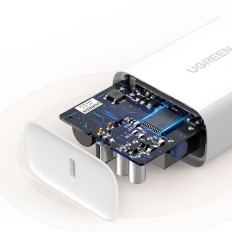 Entrega rápida de energia USB-C 30 na carga rápida 4.0 Branco