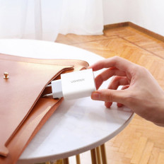 Ātra USB-C elektroenerģijas padeve 30 Ātrā uzlāde 4.0 balts