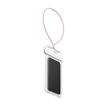 Univerzalni vodoodporni primer za telefon Max 7,2 '' na bazenu nad roza vodo