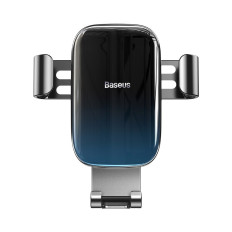Suporte de carro gravitacional para verificação de ventilação. Esmalte preto