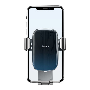 Suporte de carro gravitacional para verificação de ventilação. Esmalte preto