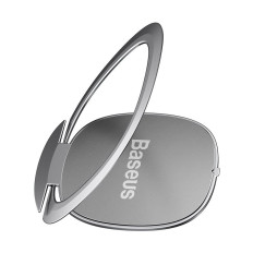 Ultrathin självhäftande ringhandtag står för silver