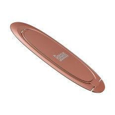 Ultrathin självhäftande ringhandtag står för rosa telefon