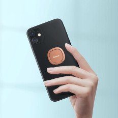 Ultrathin samolepilni obroč za stojalo za roza telefon