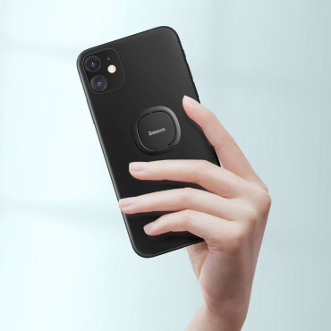 Ultrathin samolepilni obroč za stojalo za roza telefon