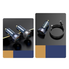 USB + USB-C 65W Snel LADING LCD-scherm