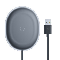 Bezdrôtový nakladač Jelly qi 15W na telefonické slúchadlá + USB kábel - USB-C čierna