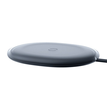 Bezdrôtový nakladač Jelly qi 15W na telefonické slúchadlá + USB kábel - USB-C čierna