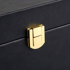 Box Låsning Radio Waves Faraday Box för nycklar Telefon Black Card