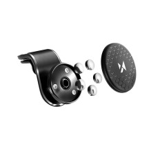 Alça magnética no telefone para uma grade de carro rotativo 360 preto