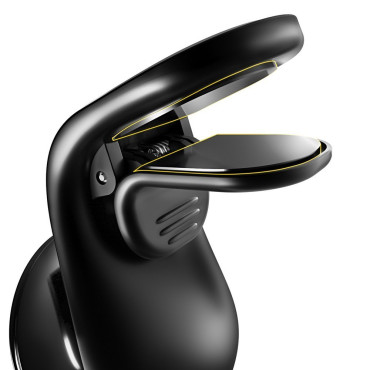 Alça magnética no telefone para uma grade de carro rotativo 360 preto