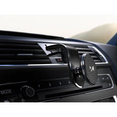 Magnetic handle on the phone for a rotary car grille 360 black