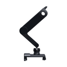 Car holder for the phone on the headrest with a wireless charger Qi 15 in black