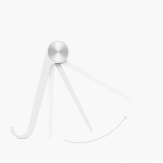 Stand stand on phone tablet white tablet