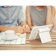Stand stand on phone tablet white tablet