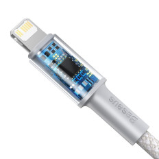 Kabelis ātrai ielādēšanai IPHONE USB-C - Zibens elektroenerģijas padeve 20W 1m balts