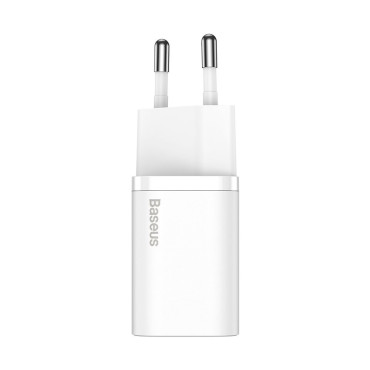 Brzo utovarivač za iPhone Suki SI 1C 20W Power Dostava + USB-C kabel - Munja 1m bijela