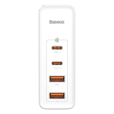 Snelle netwerklader Gan2 Pro USB USB-C QC PD 100W White