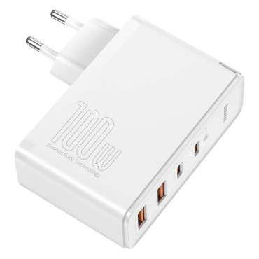 Fast Network Charger Gan2 Pro USB USB-C QC PD 100W bela