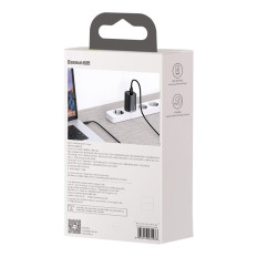 Ātrais tīkla lādētājs GAN2 PRO USB USB-C QC PD 65W melns