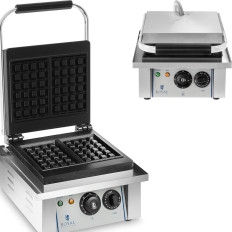Waffle retangular para 2 waffles belgas