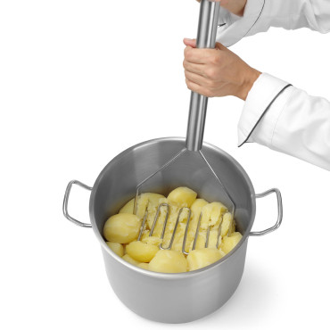 Pot visoke PROFI linije s pokrovom dna Sandwich 50 l Wed. 400 x 400 H - Hendi 832806