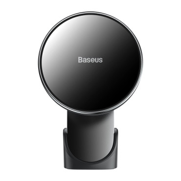 Bilmagnethållare Induktiv laddare Qi 15W Magsafe för iPhone Black