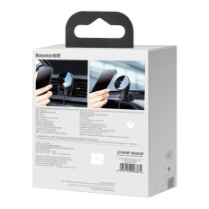 Avtomobilski nosilec Induktivni polnilnik Qi 15W Magsafe za iPhone Black
