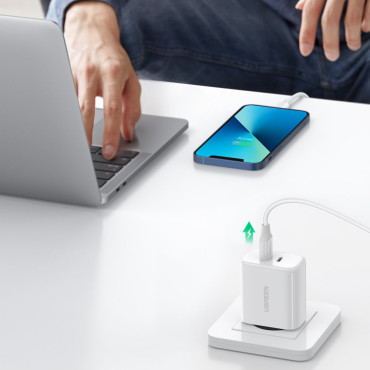 Omrežni polnilnik za 2x USB-C 40W Power Dostava