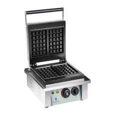 Waffle retangular para 2 waffles belgas