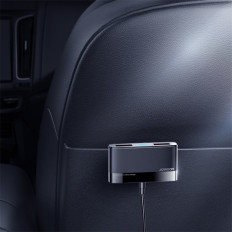 Rýchle auto nabíjačka 5x USB 6,2A s čiernym predĺžením