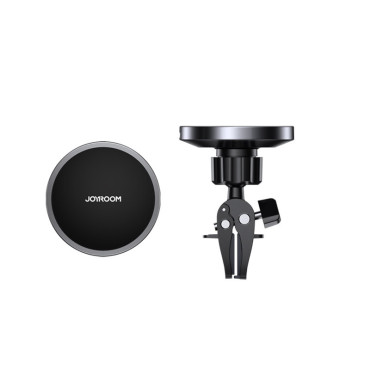 Bilmagnethållare Induktiv laddare Qi 15W Magsafe för iPhone Black