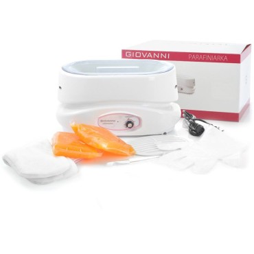 Kit med 220w Giovanni paraffinmaskin för händer och kropp