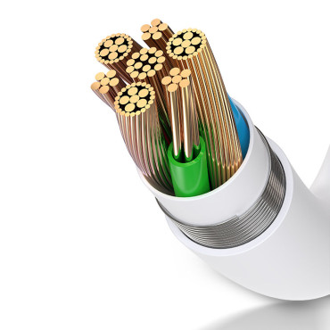 Adapter adapter slušalice slušalice munje - 2x munja bijela