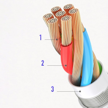 Adapteradapter för hörlurar 3,5 mm Mini Jack Kvinna - USB-C Manlig Vit