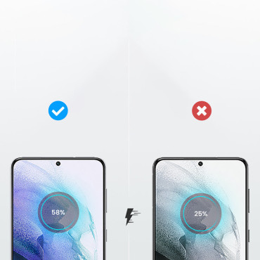 Netzwerk-Ladegerät für USB-C 25W PD + USB-C 2M schwarzes Kabel