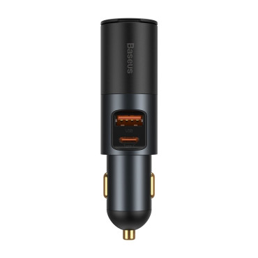 USB USB-C Auto punjač QC PD...
